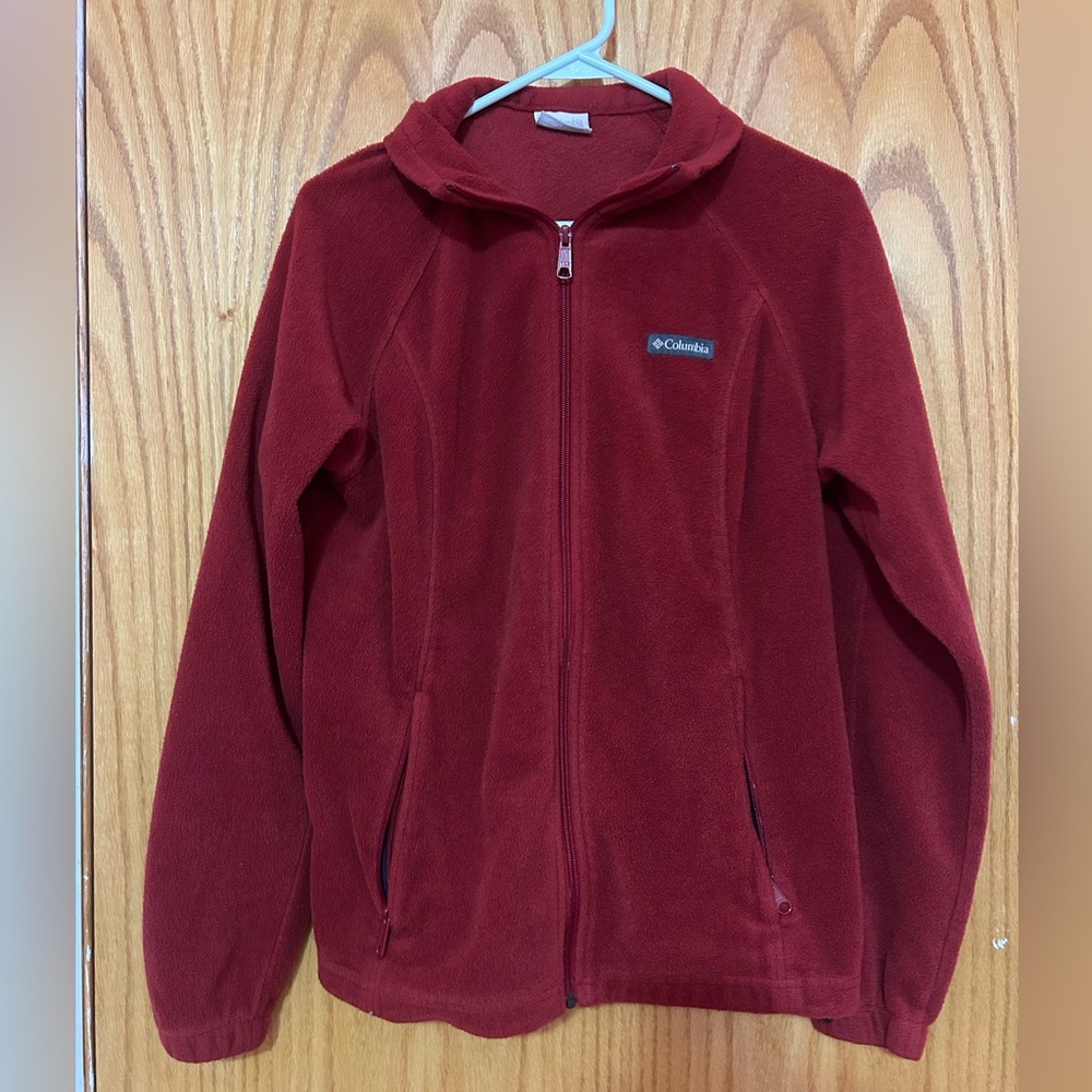 Columbia Women’s Red Fleece Jacket